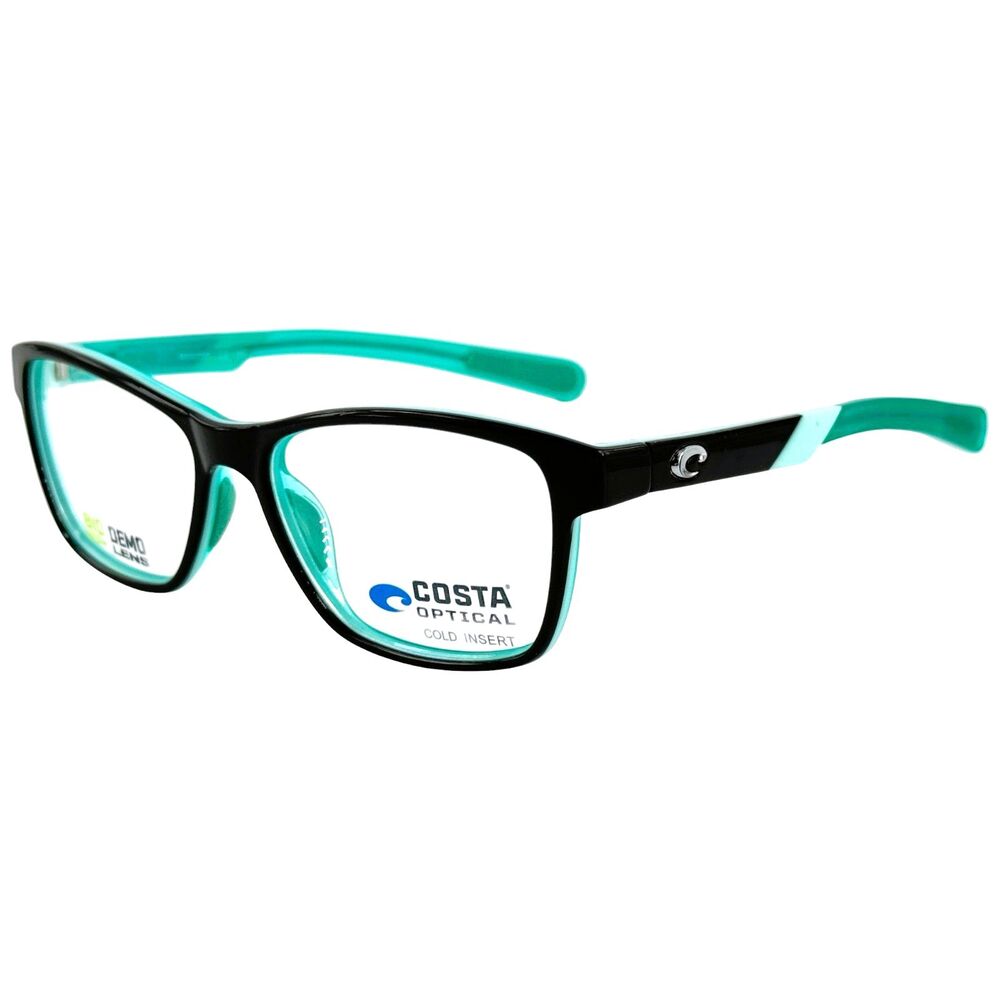 Costa Del Mar OCR111 Womens Plastic Eyeglass Frame 122 Black Kiwi 50-15